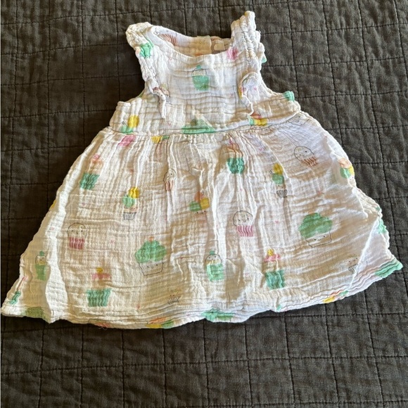 Angel Dear Cupcake Print Muslin Dress size 18-24‎ months - Picture 1 of 3